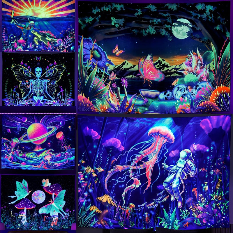 Matic Vision black light poster