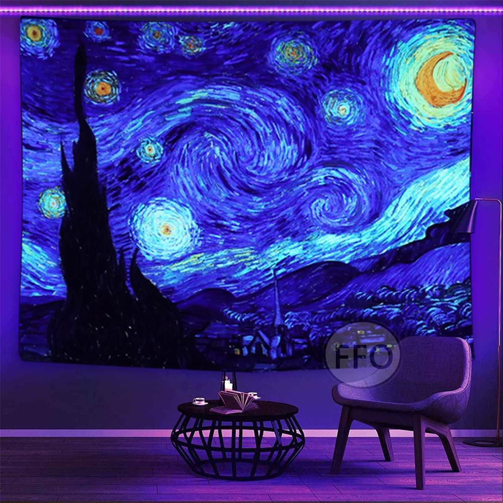 Welcome Mr. Van Gogh Schwarzlichtposter