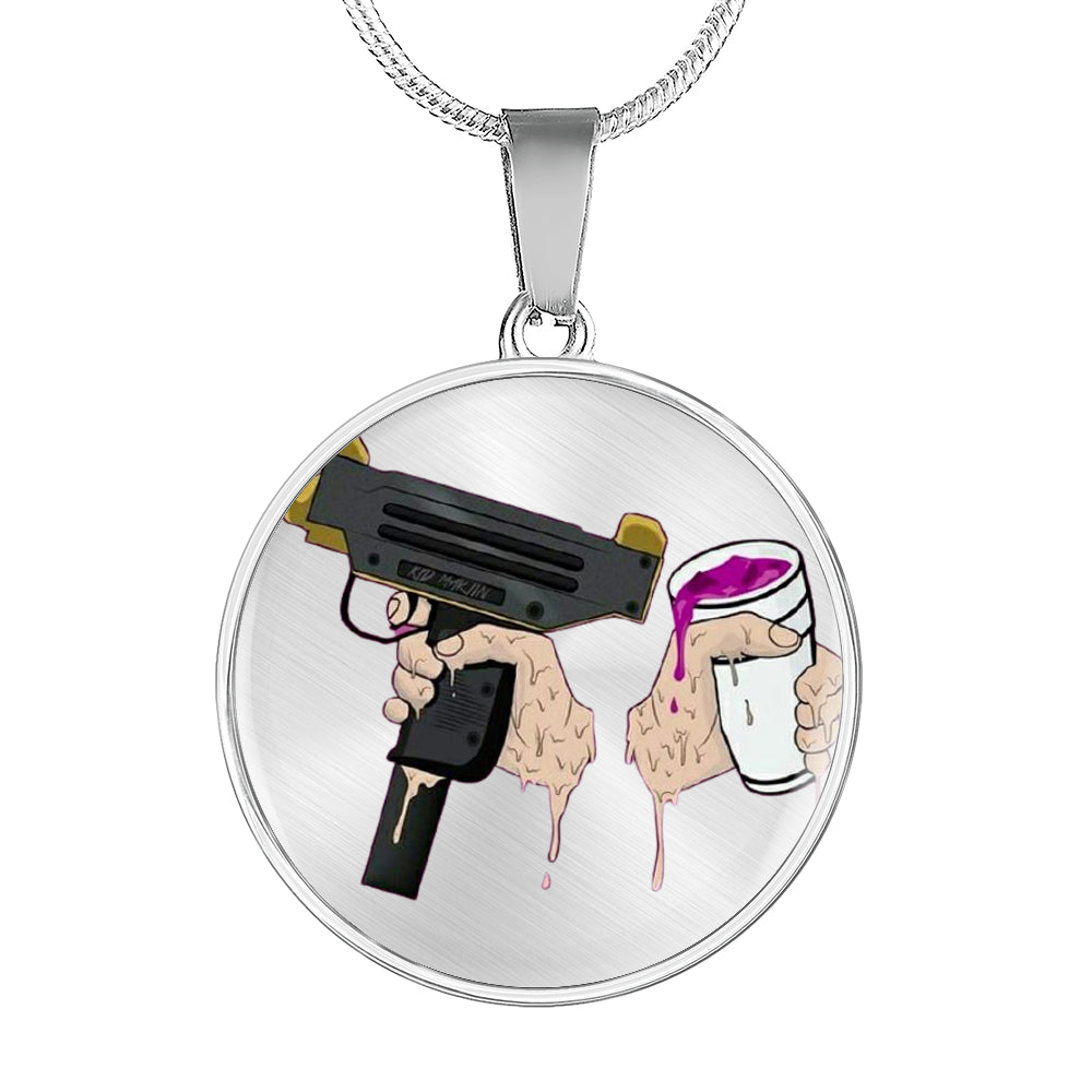 Purple MP5 - Halskette