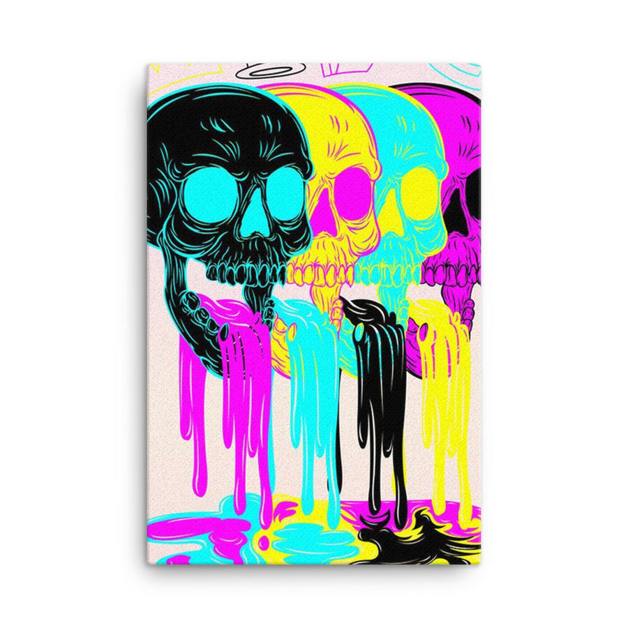 Skulls Vibes Leinwand