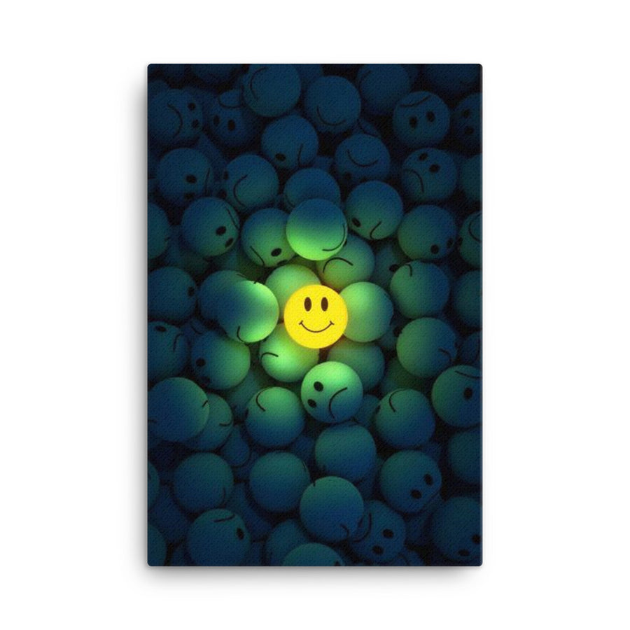 Me in the corona crisis - canvas