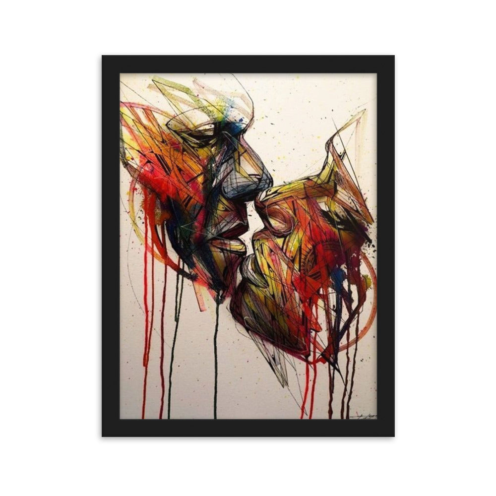 Salvation Gerahmtes Poster