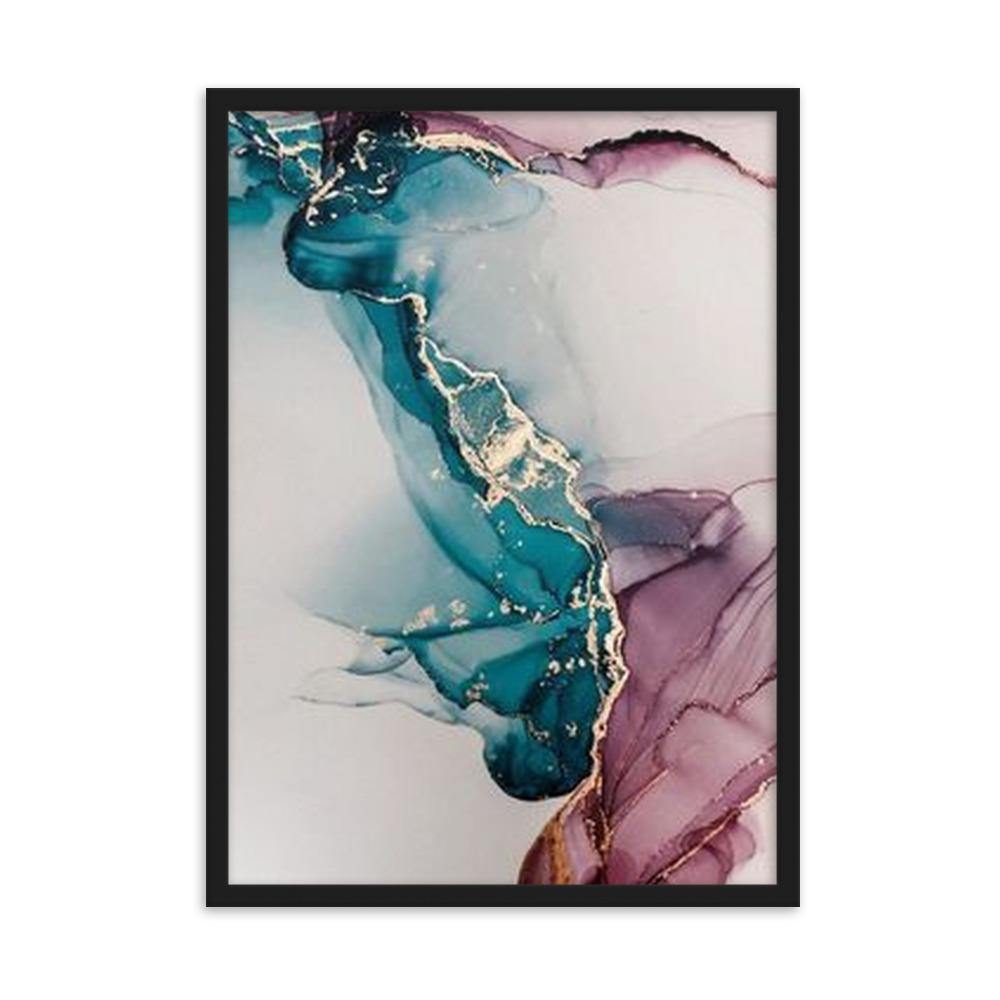 Curiosity Gerahmtes Poster