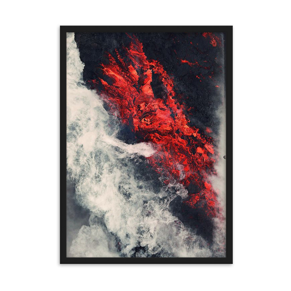 Impact - Gerahmtes Poster