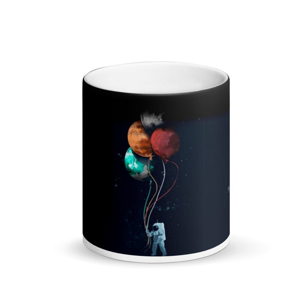 Astronaut - Matte Black Magic Mug