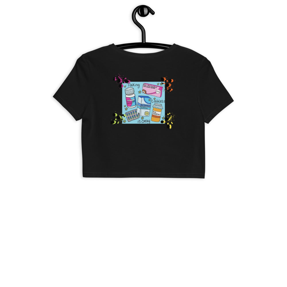 SINNERS x Taking Tablets is Okay Bio-Crop-Top