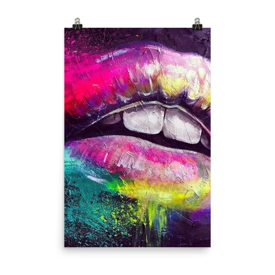 Rainbow Kiss Poster
