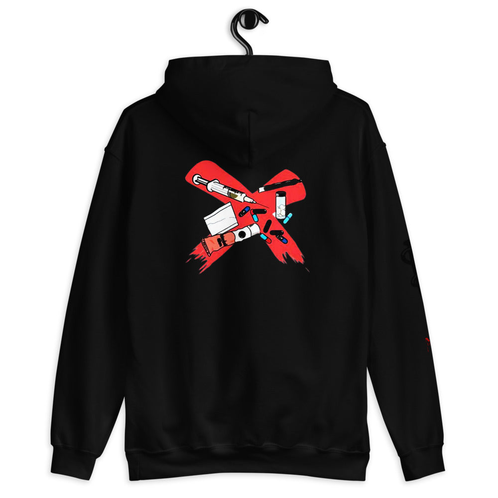 X All DRUGS Kapuzenpullover
