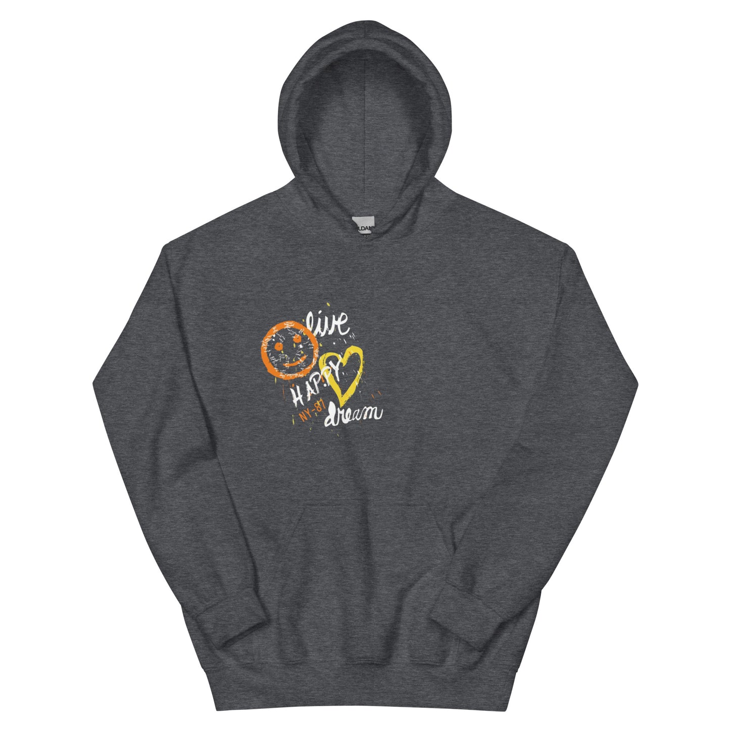 Live happy dream Kapuzenpullover