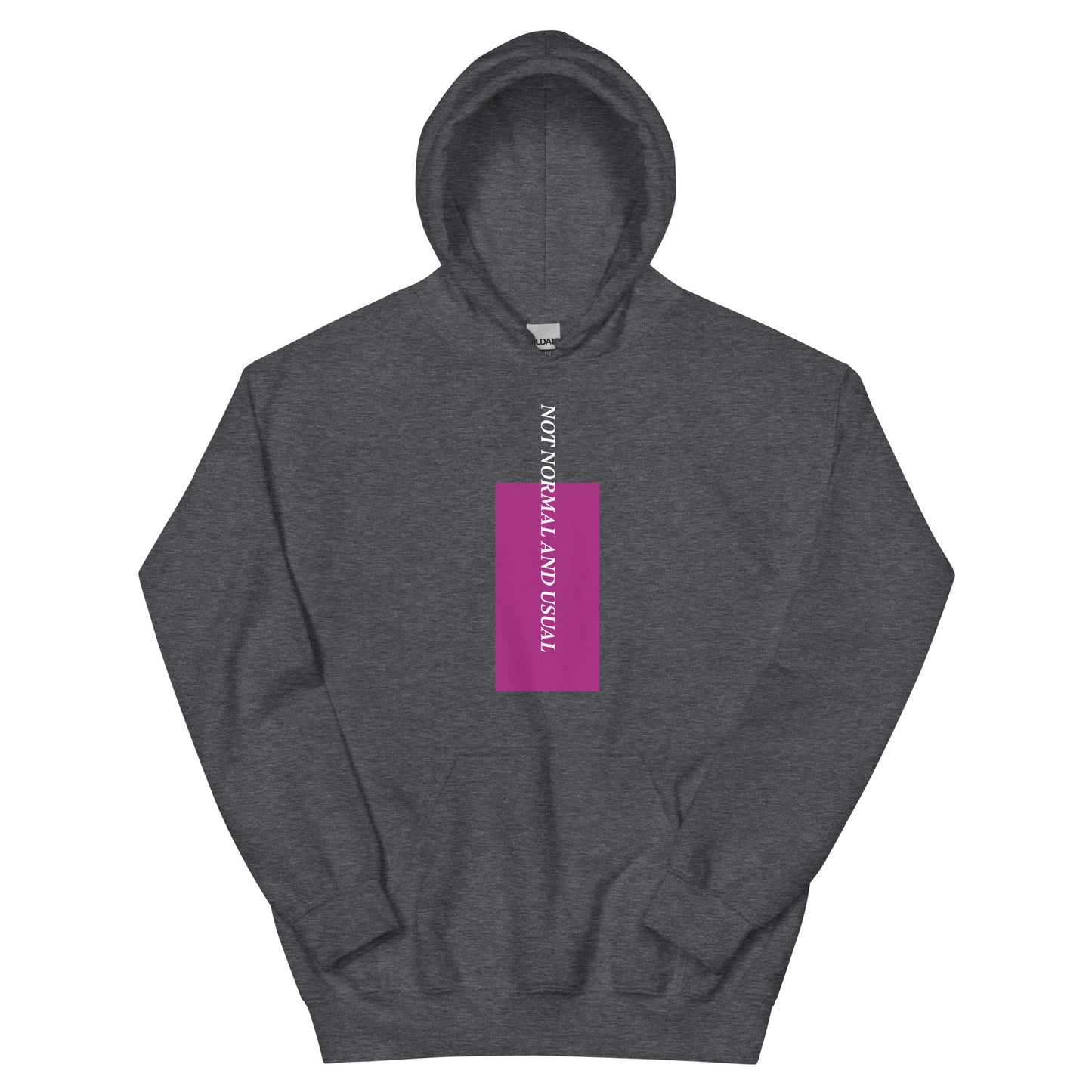 Not normal and not usual Kapuzenpullover