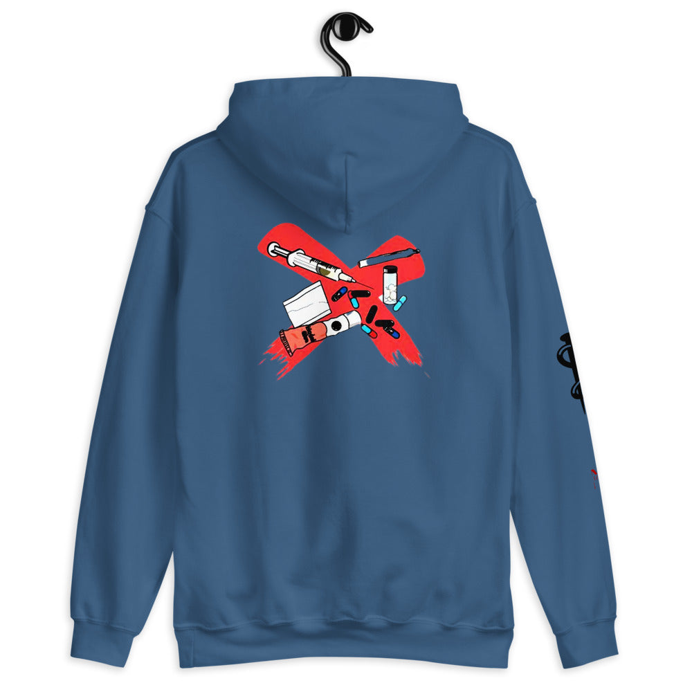 X All DRUGS Kapuzenpullover