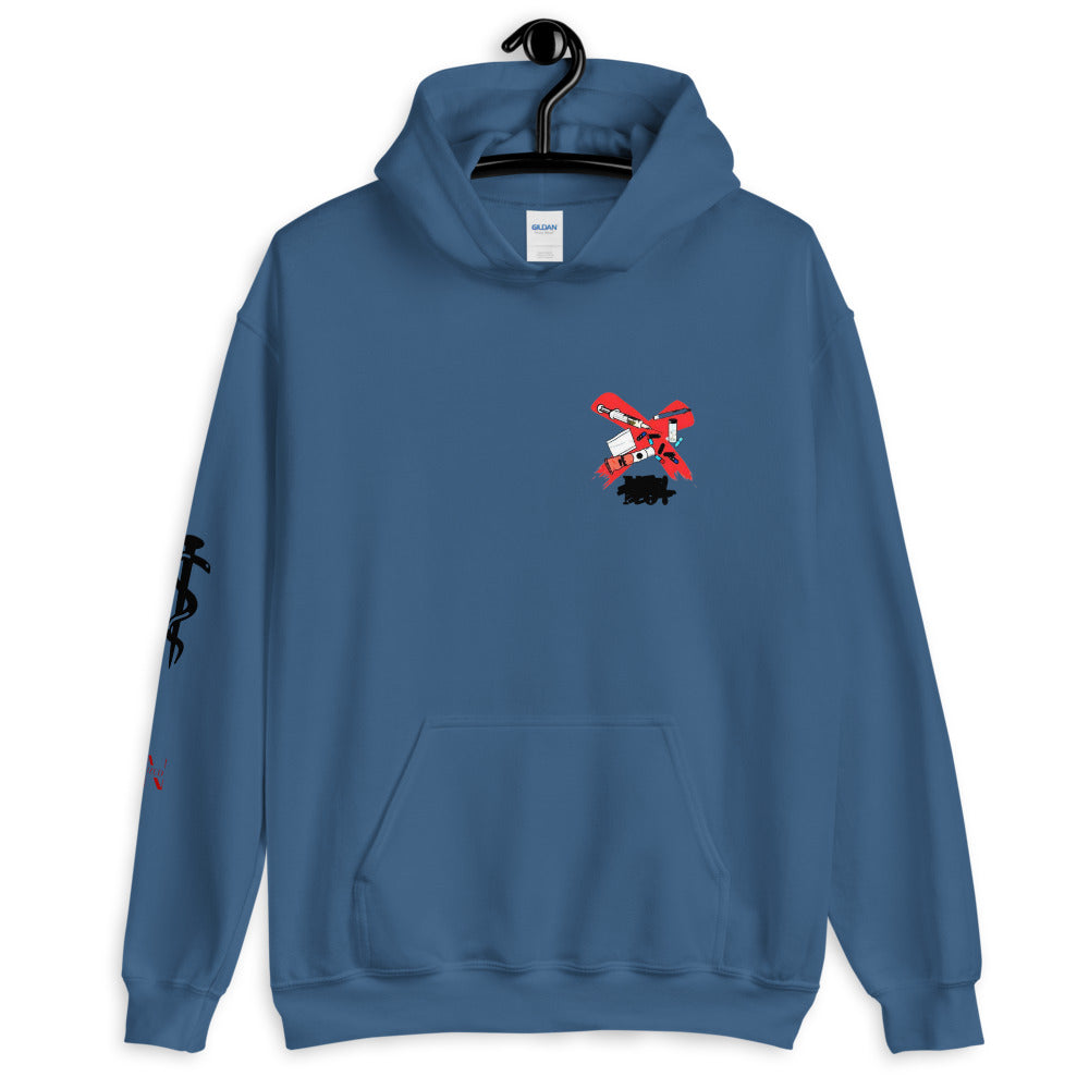 X All DRUGS Kapuzenpullover