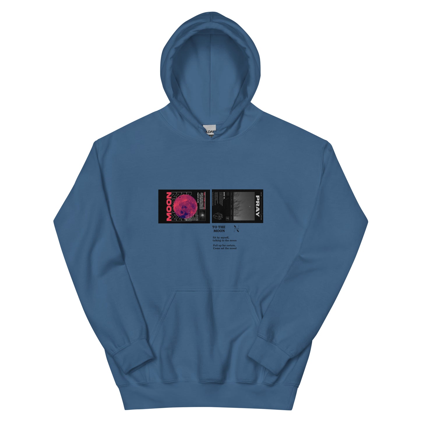 To the moon Kapuzenpullover