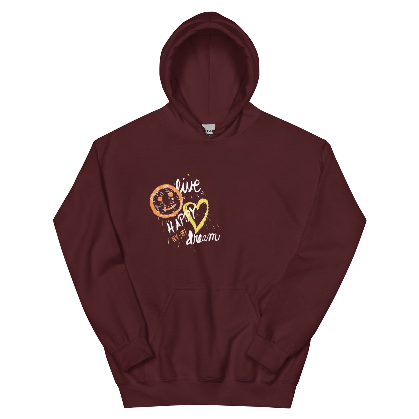 Live happy dream Kapuzenpullover