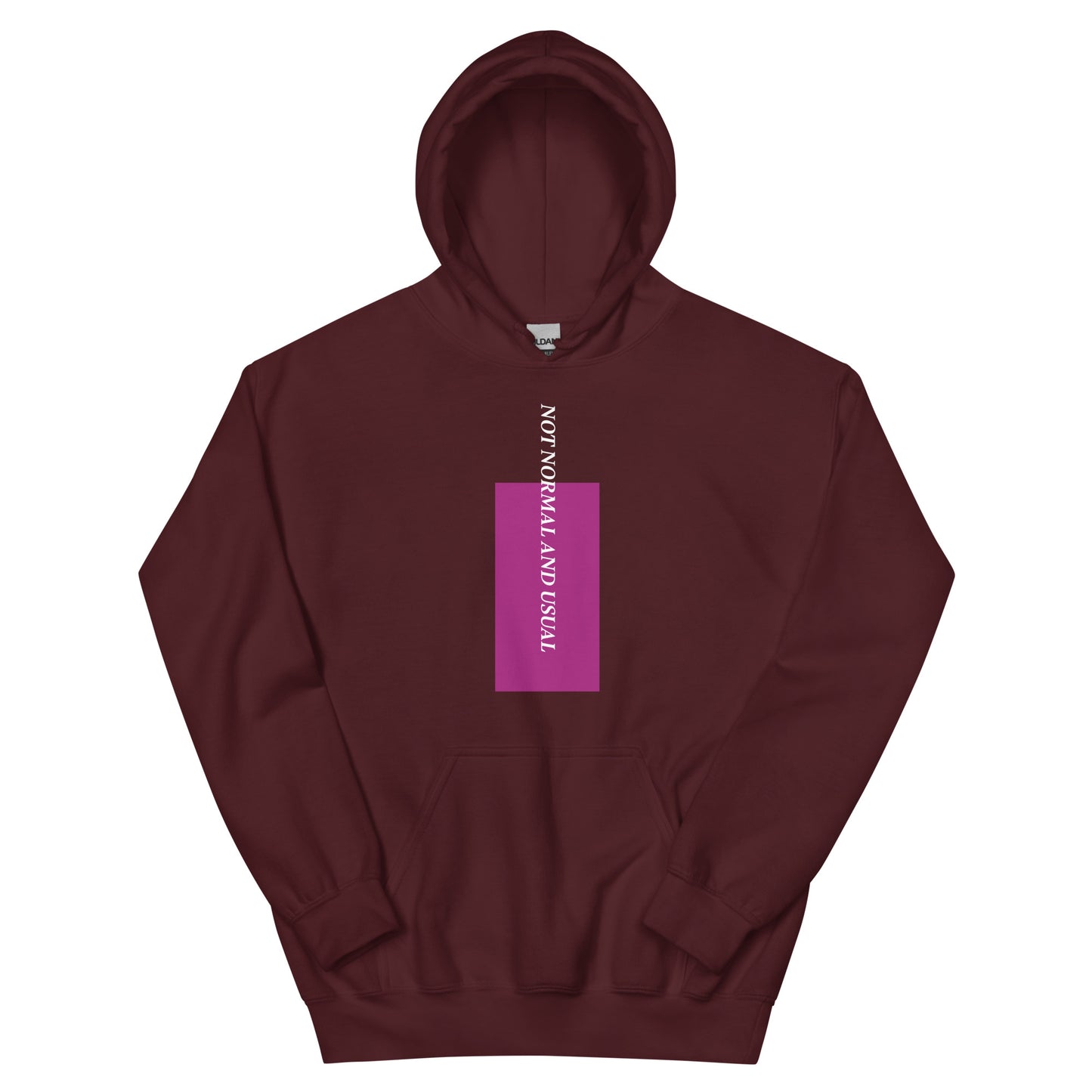 Not normal and not usual Kapuzenpullover