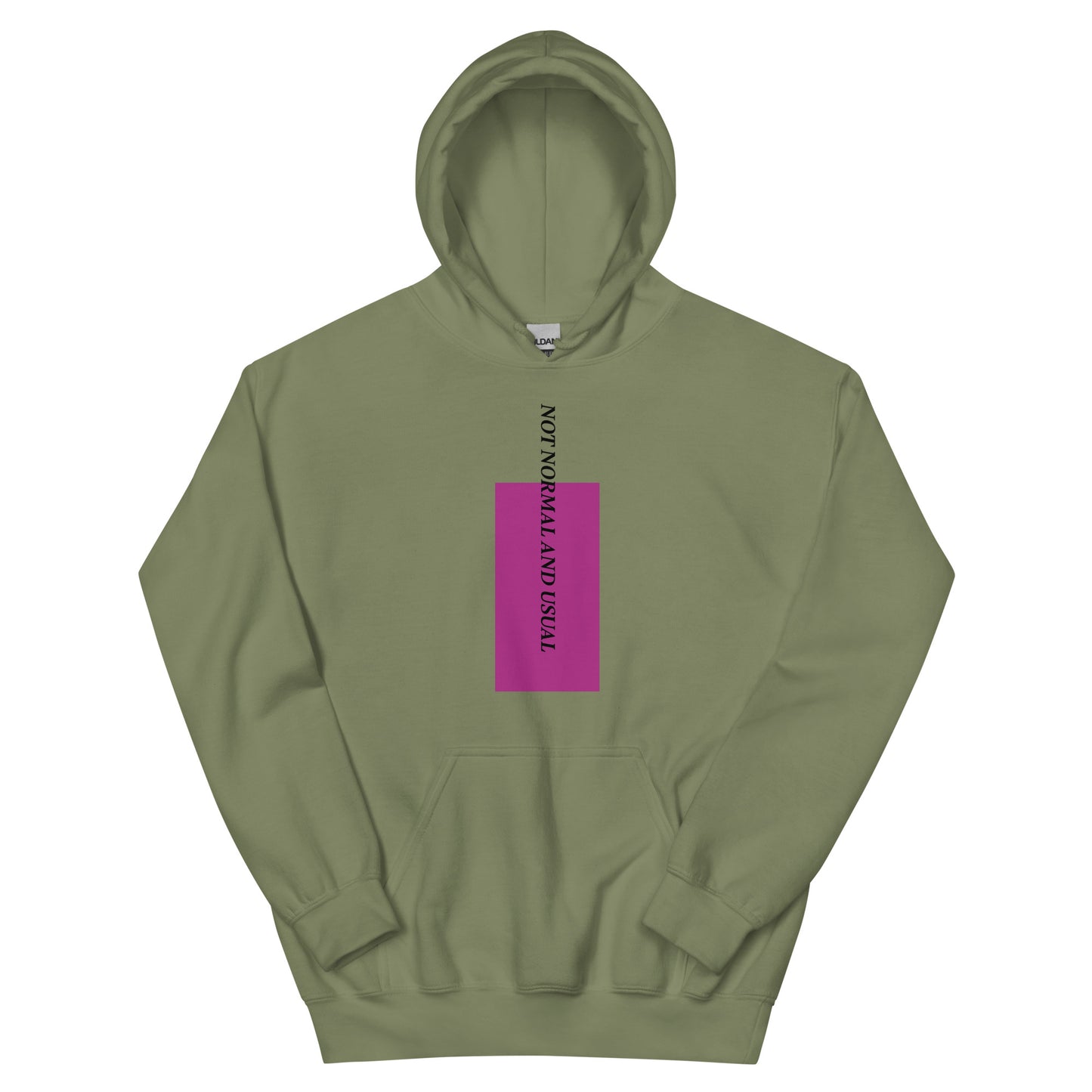 Not normal and not usual Kapuzenpullover