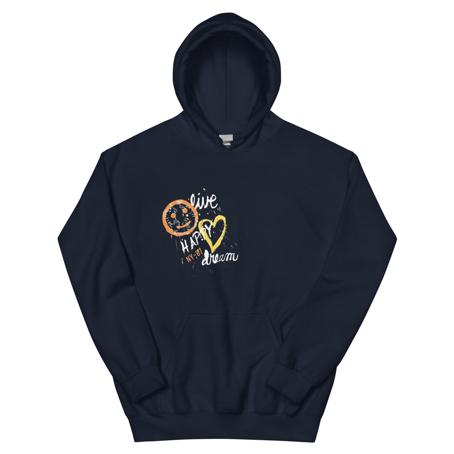 Live happy dream Kapuzenpullover