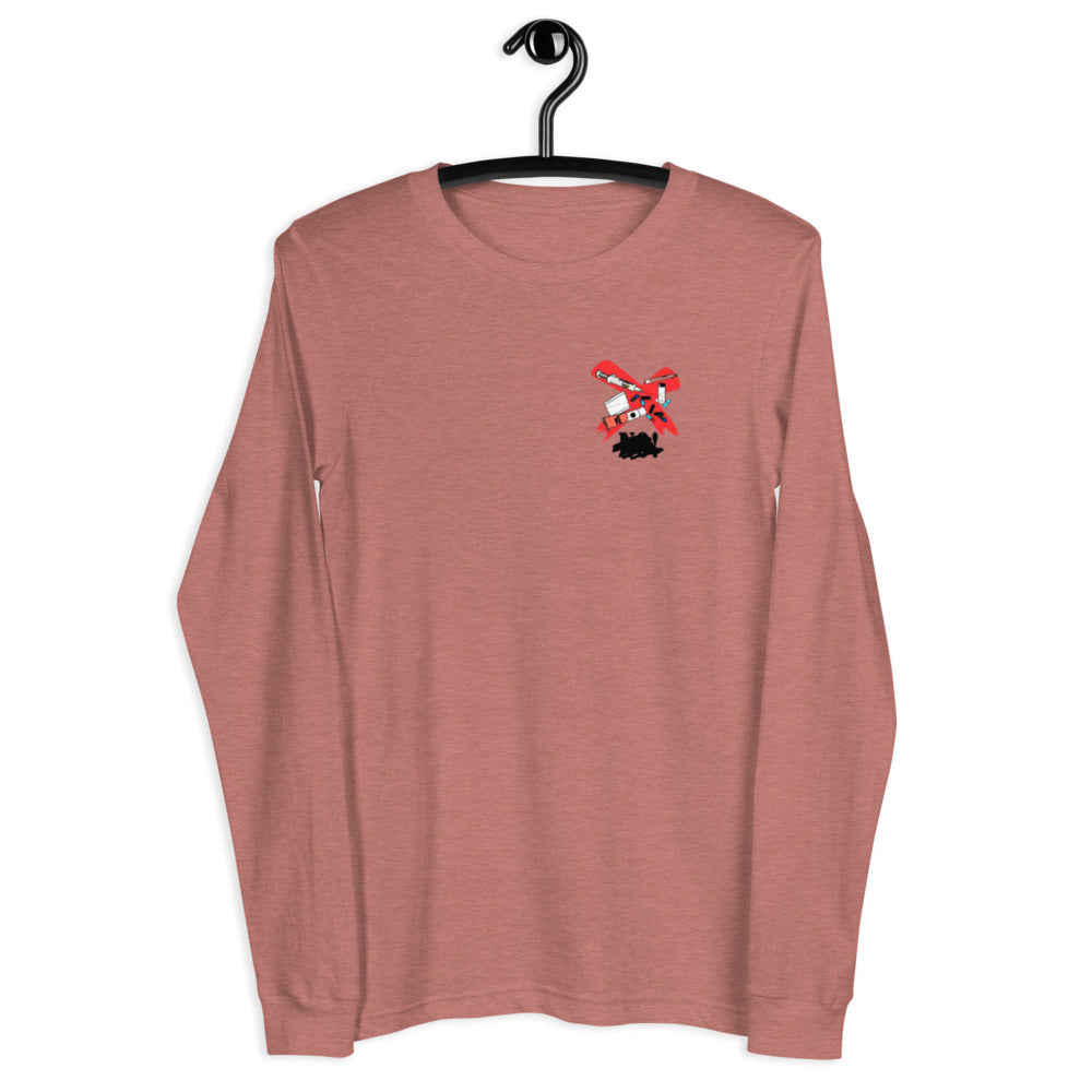X All DRUGS Langarmshirt