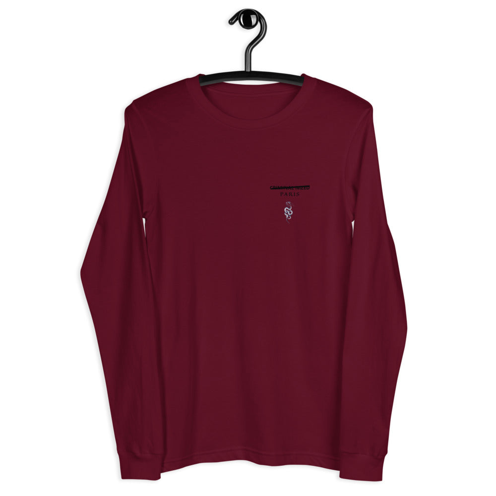 Criminal NiZED x Paris Langarmshirt
