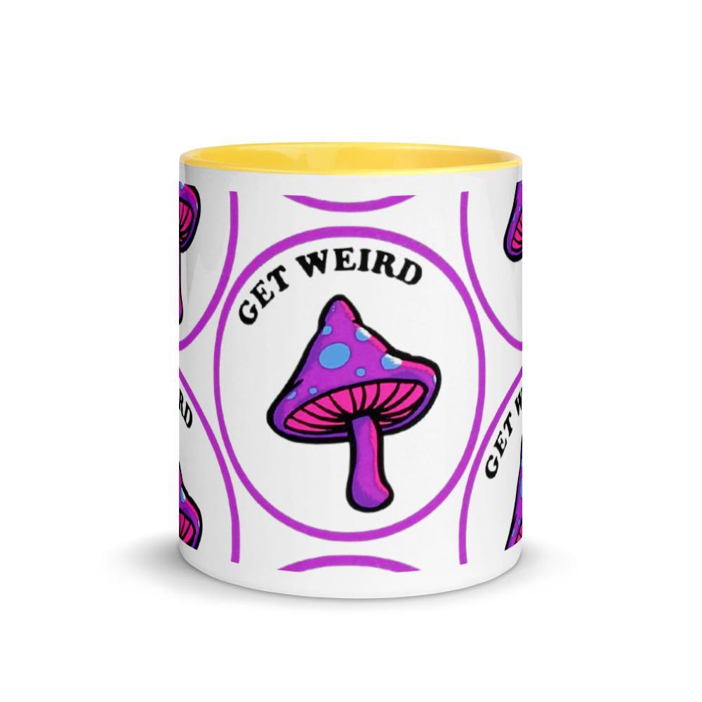 Get your Shroom Tasse mit farbiger Innenseite