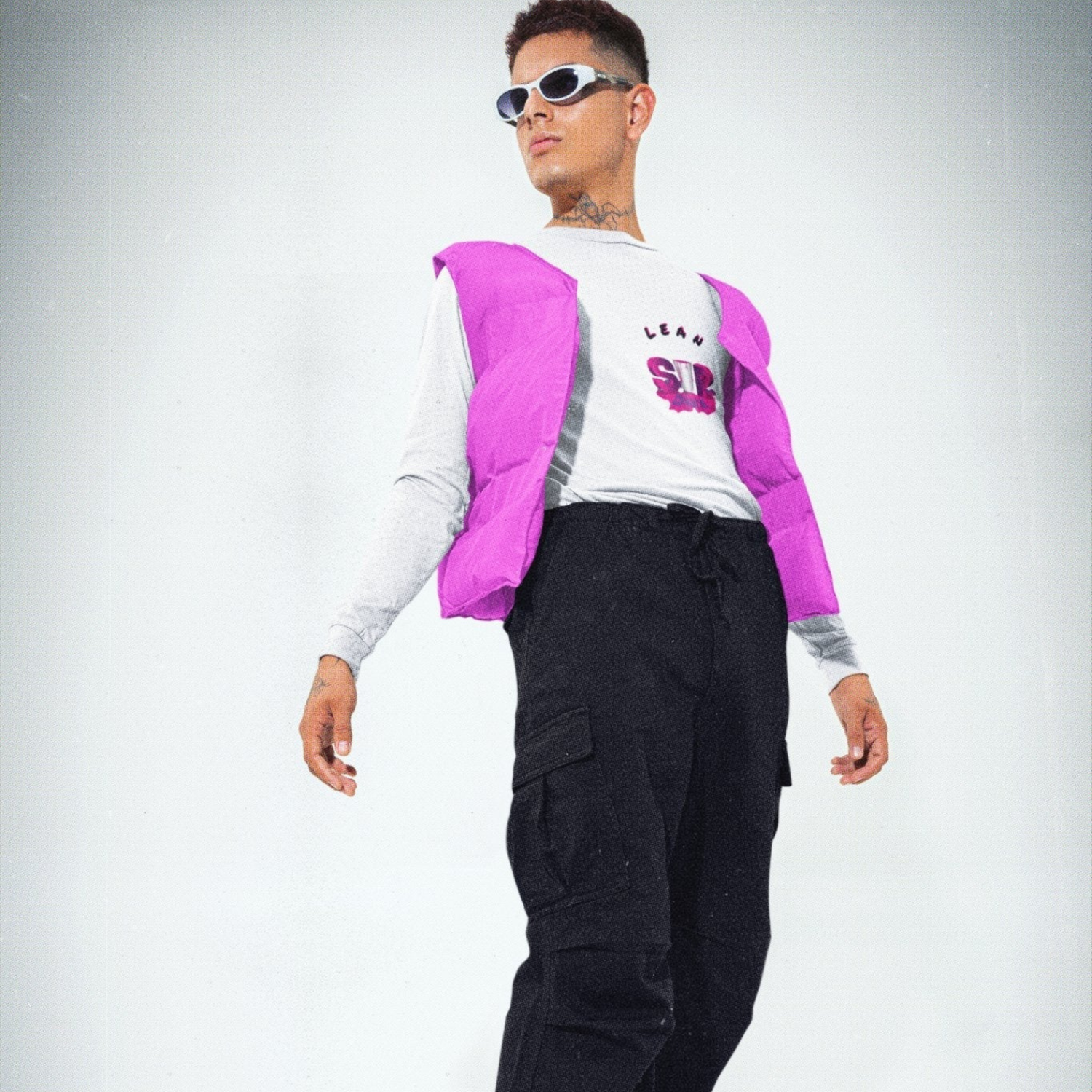 Jogginghosen mit provokanten Drogen-Prints für urbane Outfits