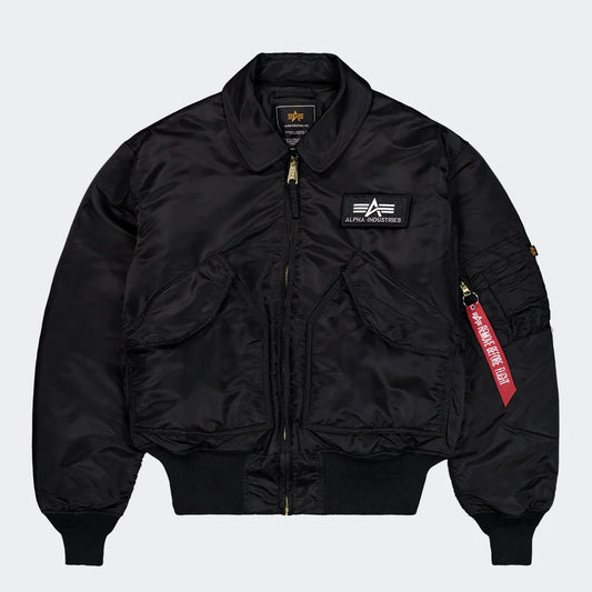Alpha Industries CWU 45 (HERITAGE) Bomberjacke - Black