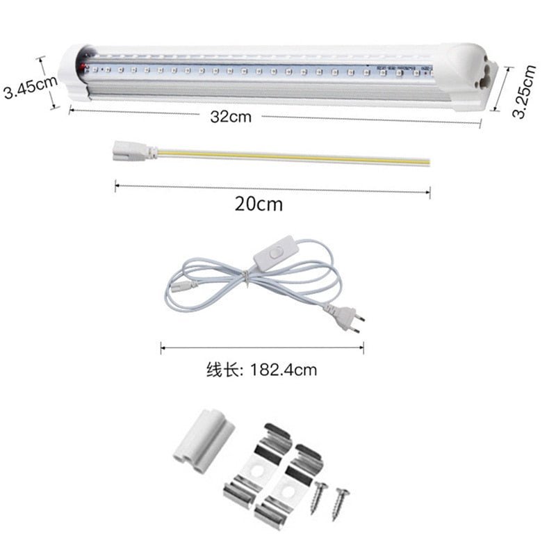 10W 40 LED UV Purple Schwarzlicht Tube - NiZED
