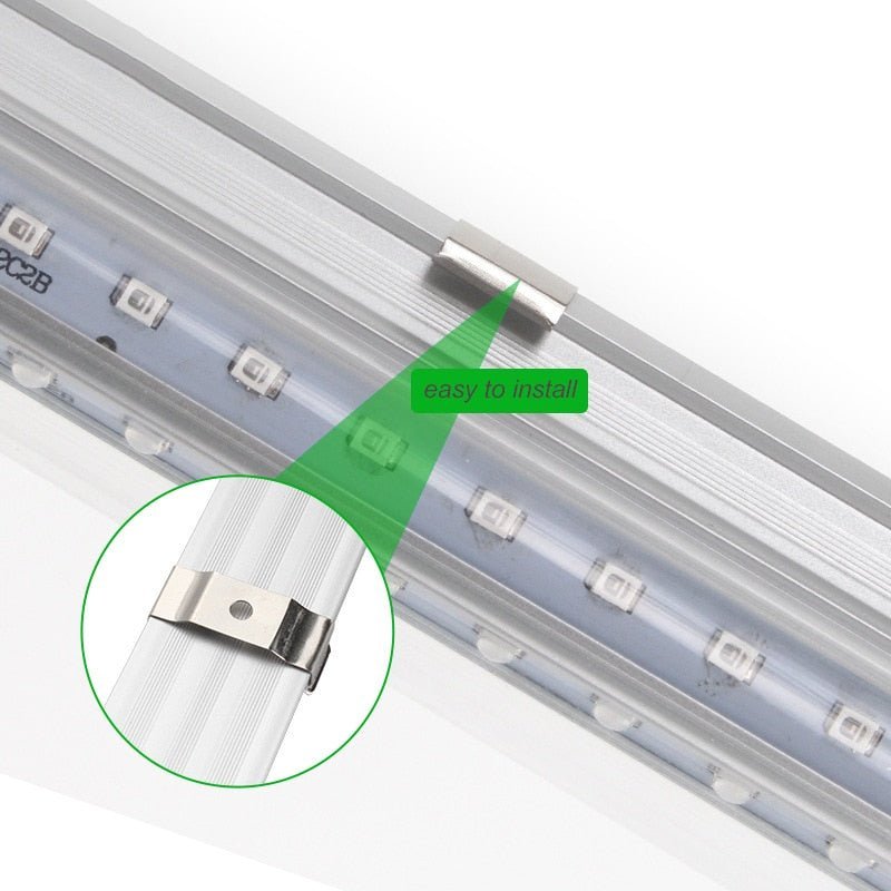 10W 40 LED UV Purple Schwarzlicht Tube - NiZED