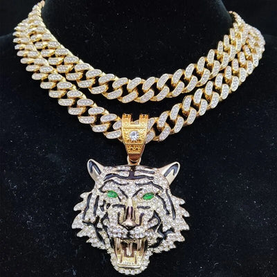 Tiger Anhnger Halskette - Produktbild 3 - NiZED