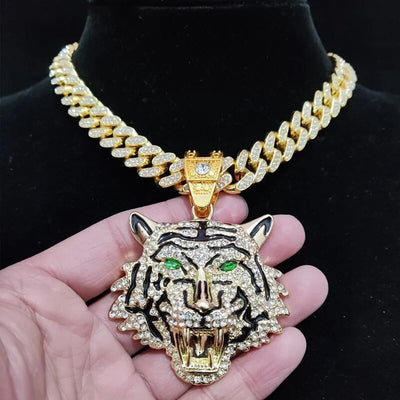 Tiger Anhnger Halskette - Produktbild 4 - NiZED