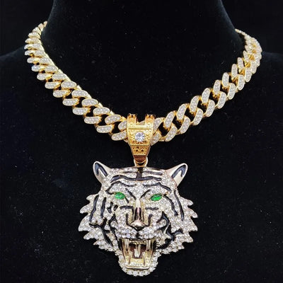 Tiger Anhnger Halskette - Produktbild 8 - NiZED