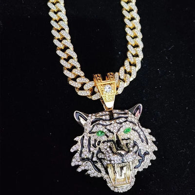 Tiger Anhnger Halskette - Produktbild 5 - NiZED