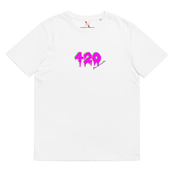 420 criminals organic cotton t-shirt