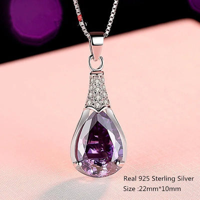 Amethyst Silver Anhaenger - Produktbild 7 - NiZED