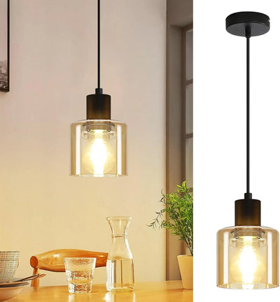 GLASS DROP – E27-GLASPENDELLEUCHTE IM VINTAGE-STIL