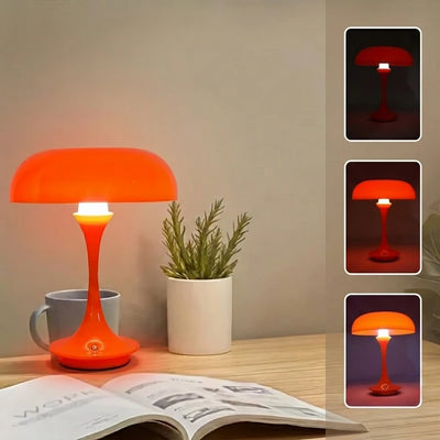 Mushroom Glow – Touch-Tischlampe mit 3 Lichtfarben