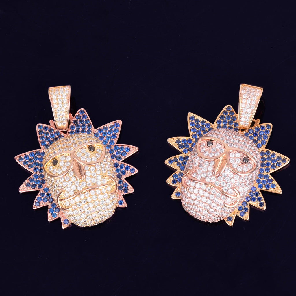 Rick Sanchez Cubic Zirconia Halskette