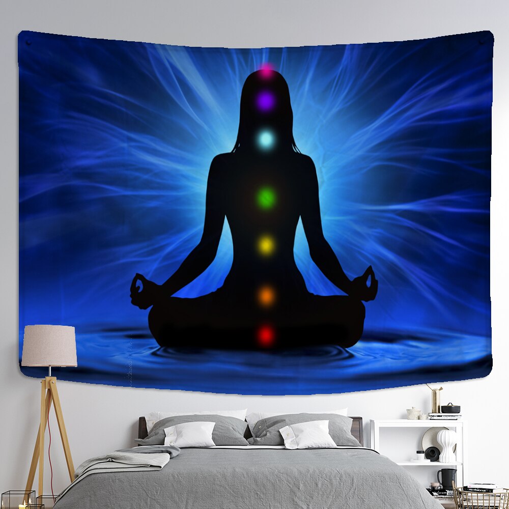 Psychedelic Mystical Schwarzlichtposter