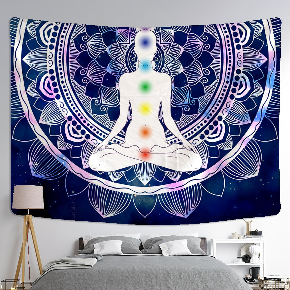 Psychedelic Mystical Schwarzlichtposter