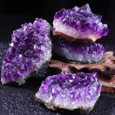 Amethyst RHAYA Stoned von NiZED als Amethyst, Kristall Deko und Geschenkidee