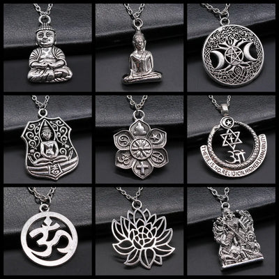 Religiser Schmuck Halskette von NiZED als Halskette, Streetwear Schmuck und provokantes Accessoire