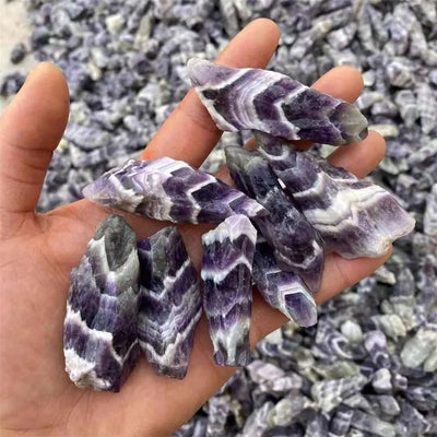 Natrlicher Traumamethysten ENERG von NiZED als Amethyst, Kristall Deko und Geschenkidee