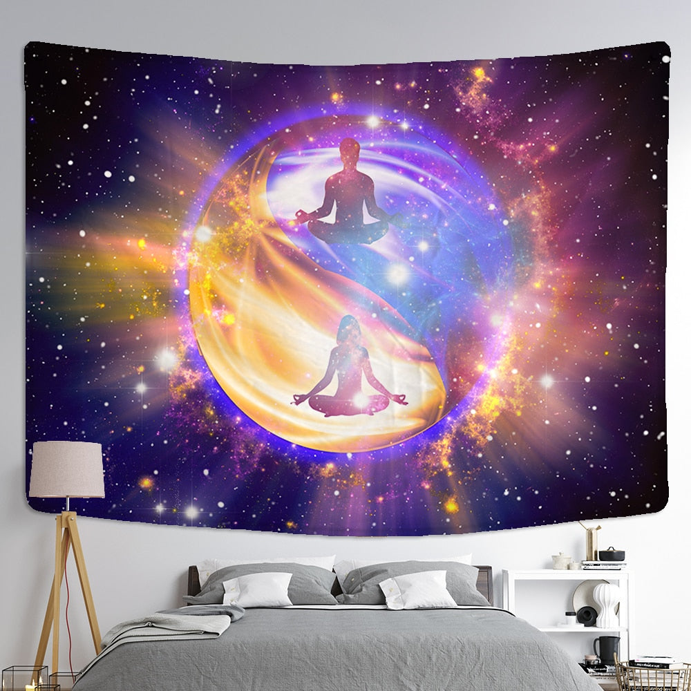 Psychedelic Mystical Schwarzlichtposter