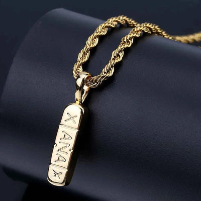 Downer Pills Halskette - Statement Schmuck von NiZED als accessory für Streetwear Rave Festival Outfit