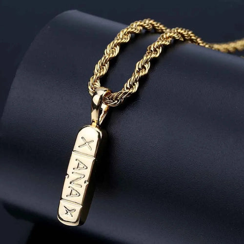 Downer Pills Halskette - Statement Schmuck von NiZED als accessory für Streetwear Rave Festival Outfit