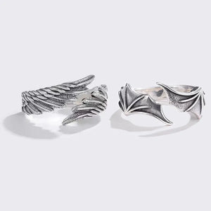 Retro Engels Ring von NiZED als Ring, Streetwear Schmuck und provokantes Accessoire