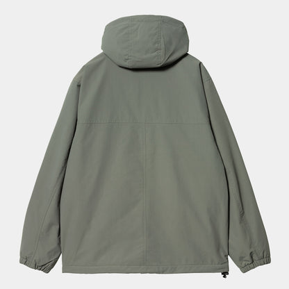 Carhartt WIP Windbreaker Pullover (Winter) - Smoke Green / Black