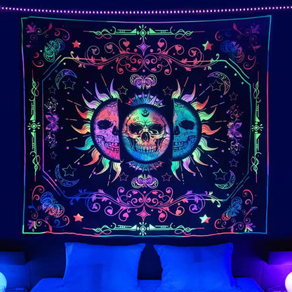 Sunny Sun Blacklight Poster