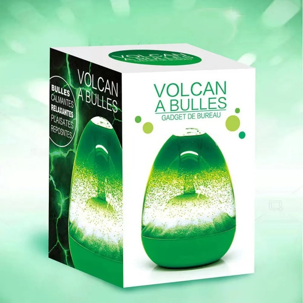 Volcano Drop – Acrylic Egg Hourglass