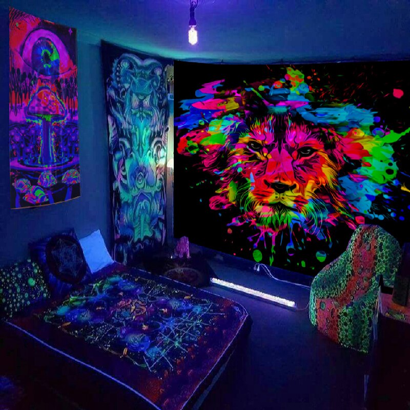 Starry Schwarzlichtposter